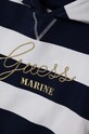 Dziewczynka Guess t-shirt bawełniany dziecięcy J4GQ00.KB4K4.PPYH granatowy