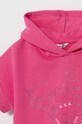 Dziewczynka Guess bluza bawełniana dziecięca J4GQ03.KA6R3.PPYH różowy