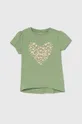 πράσινο Παιδικό μπλουζάκι Guess Για κορίτσια
