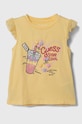 Детска тениска Guess еластичен жълт K4GI14.K6YW3.PPYH