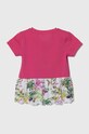 Guess t-shirt dziecięcy K4GI15.K6YW3.PPYH różowy SS24