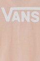 DÍVKA Dětské bavlněné tričko Vans GR FLYING V CREW GIRLS VN0A53P2CHN růžová