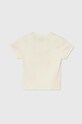 Детска памучна тениска Vans TROPIC CHECK CREW VN000GACFS8 бежов SS24