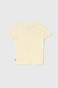 Vans t-shirt bawełniany dziecięcy SKATE SUN CREW VN000GAWCR1 żółty SS24