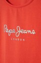 Dievča Detské tričko Pepe Jeans HANA GLITTER PG503064 červená