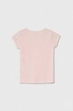 Pepe Jeans tricou copii HANA GLITTER PG503064 roz SS24