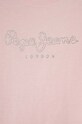 Fete Pepe Jeans tricou de bumbac pentru copii NINA PG503068 roz