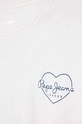 Dziewczynka Pepe Jeans t-shirt bawełniany dziecięcy NICKY PG503070 biały