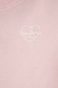 Fete Pepe Jeans tricou de bumbac pentru copii NICKY PG503070 roz