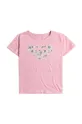 рожевий Дитяча бавовняна футболка Roxy DAY AND NIGHT Для дівчаток