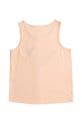 Roxy top bawełniany dziecięcy THERE IS LIFE ERGZT04038 pomarańczowy SS24