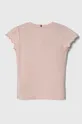 Дитяча футболка Tommy Hilfiger рожевий
