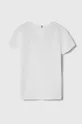 Детская хлопковая футболка Tommy Hilfiger белый