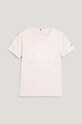Tommy Hilfiger t-shirt bawełniany dziecięcy KG0KG07855.116.122.PPYH różowy SS24