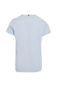 Detské bavlnené tričko Tommy Hilfiger KG0KG07970.74.116.PPYH modrá SS24