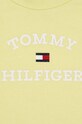 Dziewczynka Tommy Hilfiger t-shirt niemowlęcy KN0KN01805.PPYH żółty