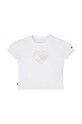 Tommy Hilfiger tricou bebe print alb KN0KN01807.PPYH