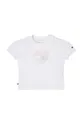 bela Kratka majica za dojenčka Tommy Hilfiger Dekliški