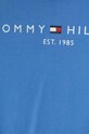 Dziewczynka Tommy Hilfiger t-shirt bawełniany dziecięcy KS0KS00397.92.122.PPYH niebieski