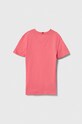 Dětské bavlněné tričko Tommy Hilfiger KS0KS00397.G.128.176 růžová SS24