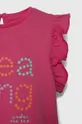 fioletowy zippy t-shirt bawełniany dziecięcy 2-pack