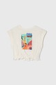zippy t-shirt bawełniany dziecięcy nadruk biały 3105924701
