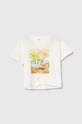 zippy tricou de bumbac pentru copii print alb 3105927801