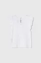 Dječja pamučna majica kratkih rukava zippy bijela
