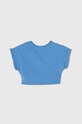 zippy t-shirt bawełniany dziecięcy 3106071701 niebieski SS24