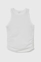 Abercrombie & Fitch top copii uni alb KI239.4072
