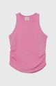 Abercrombie & Fitch top copii uni roz KI239.4072