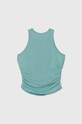 Abercrombie & Fitch top dziecięcy KI239.4072 turkusowy SS24