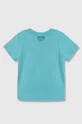 modrá Detské bavlnené tričko Kenzo Kids