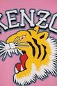 Детска памучна тениска Kenzo Kids розов K60836.114.150