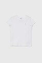 Polo Ralph Lauren tricou de bumbac pentru copii uni alb 313833549064