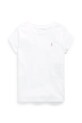 Детска памучна тениска Polo Ralph Lauren 313833549064 бял AW24