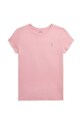 Polo Ralph Lauren t-shirt bawełniany dziecięcy bawełna różowy 313941106001
