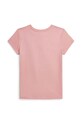 Polo Ralph Lauren gyerek pamut póló 313941151001 rózsaszín AW24
