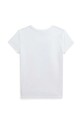 Detské bavlnené tričko Polo Ralph Lauren 313942856001 biela AW24