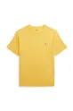 κίτρινο Παιδικό βαμβακερό μπλουζάκι Polo Ralph Lauren Για αγόρια