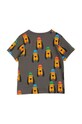 Mini Rodini t-shirt dziecięcy 2412011297 szary SS24