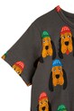 Chłopiec Mini Rodini t-shirt dziecięcy 2412011297 szary
