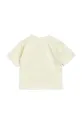 Дитяча бавовняна футболка Mini Rodini білий