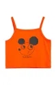 arancione Mini Rodini t-shirt in cotone per bambini