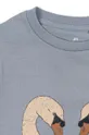 Дитяча бавовняна футболка Konges Sløjd 100% Органічна бавовна