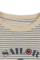 Παιδικό βαμβακερό μπλουζάκι Konges Sløjd 100% Οργανικό βαμβάκι