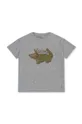 πράσινο Παιδικό βαμβακερό μπλουζάκι Konges Sløjd Παιδικά