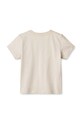 Chłopiec Liewood t-shirt bawełniany dziecięcy Sixten Placement Shortsleeve T-shirt LW18799 beżowy