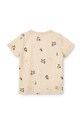 Детская хлопковая футболка Liewood Apia Baby Printed Shortsleeve T-shirt LW18826 розовый SS24