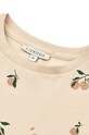 Мальчик Детская хлопковая футболка Liewood Apia Baby Printed Shortsleeve T-shirt LW18826 розовый